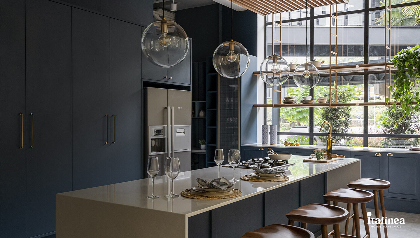 Cozinha planejada Movelaria Midori Italínea São Paulo