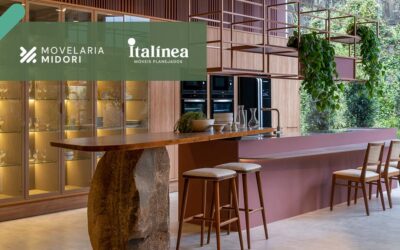 Cozinha modulada e planejada Movelaria Midori Italínea