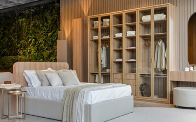 quarto de casal feito com móveis planejados Italínea - Movelaria Midori Aclimação - São Paulo