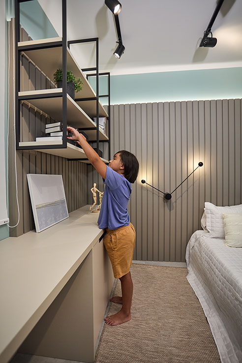 decoração para quartos infantis da Italínea Planejados - Movelaria Midori Aclimação - São Paulo